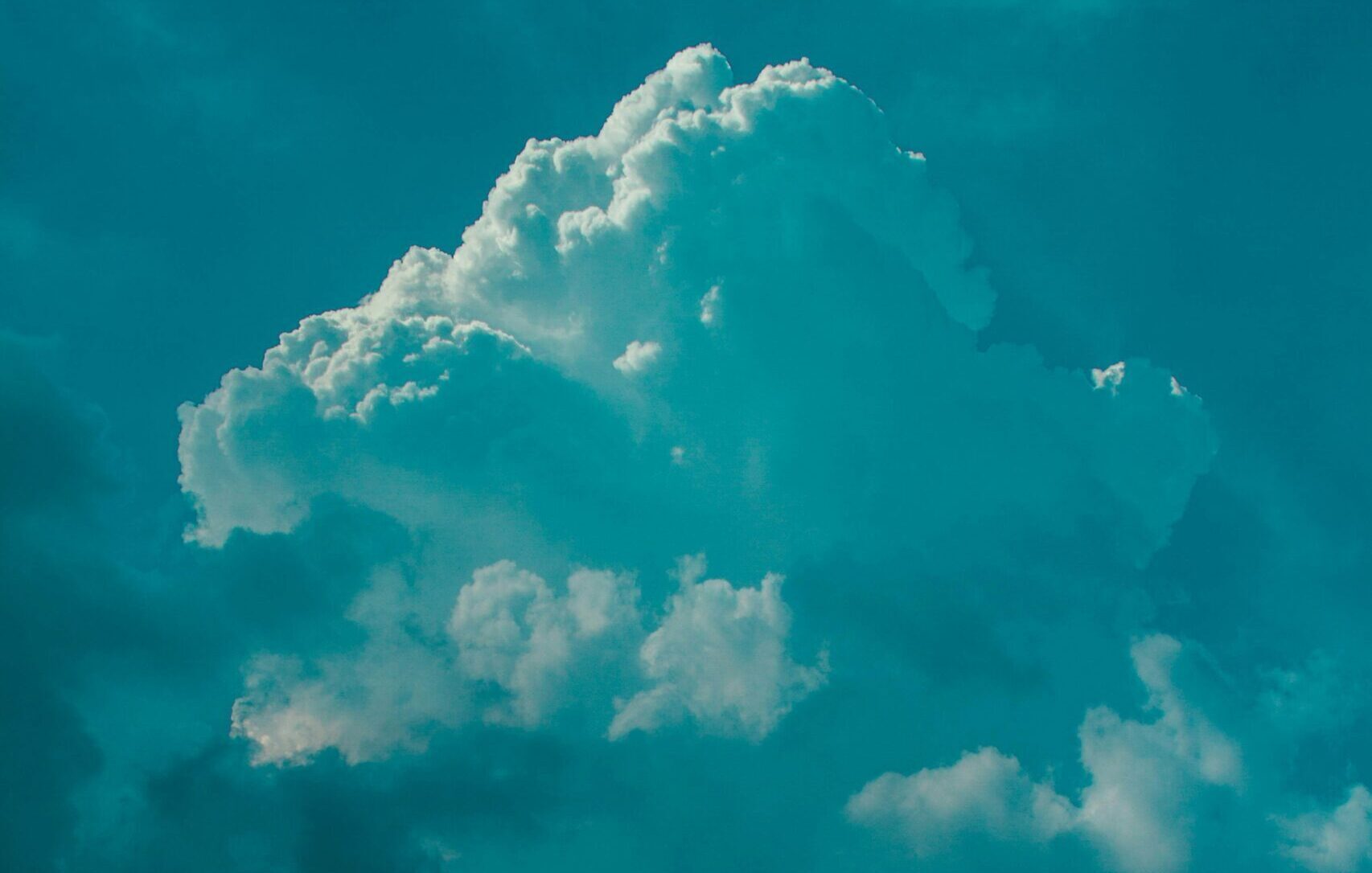 A cloudy sky representing the challenge of business failure and also the lessons learned.